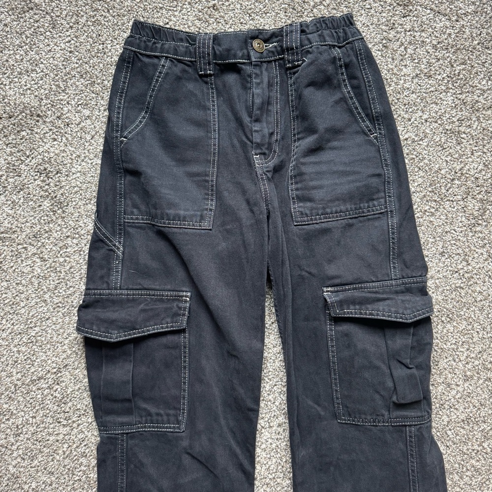 BDG Black Cargo Skate Jeans